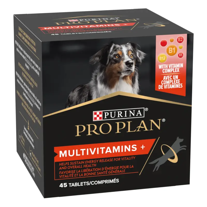 Prix Réduit Pro Plan – Aliment Compl&eacute;mentaire en Comprim&eacute;s Multivitamins+ pour Chiens- 67g