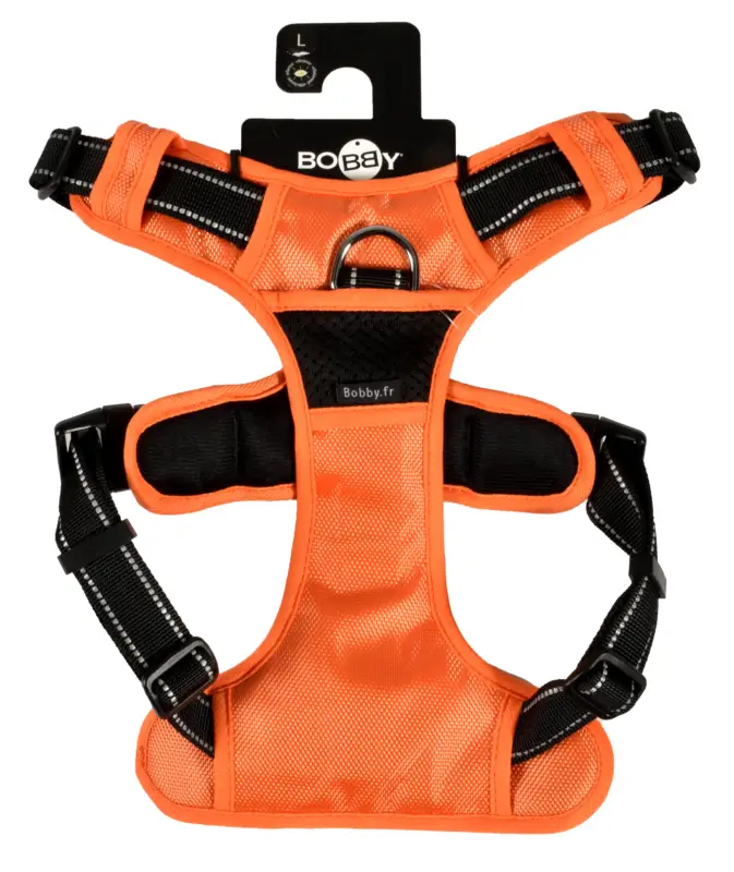 Top Vente Bobby – Harnais Rando Walk Orange pour Chiens