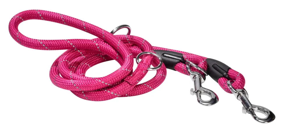 Achetez Aujourd&rsquo;hui Bobby – Laisse 3 Positions Walk Orange pour Chiens