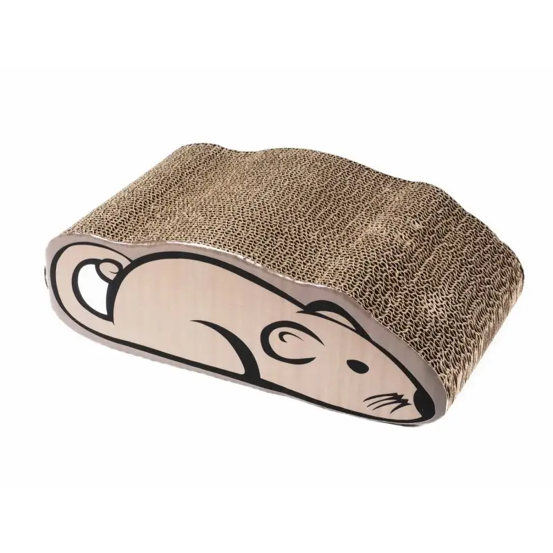 Livraison Express Anka – Griffoir Carton Mouse Pour Chats – 35cm