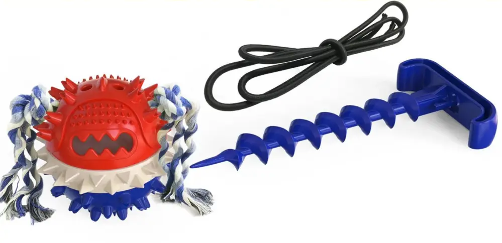 Usine Directe Anka – Jouet Traction Ext&eacute;rieur pour Chiens – 33cm
