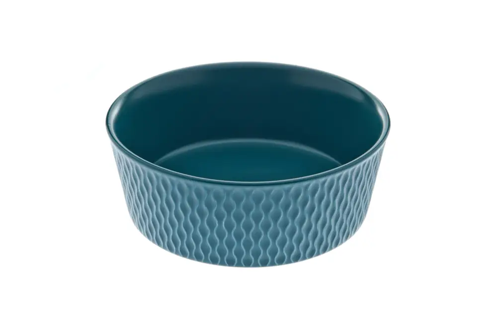Offre Spéciale Ferribiella – Bol Porcelaine Galatea P&eacute;trole pour Chiens