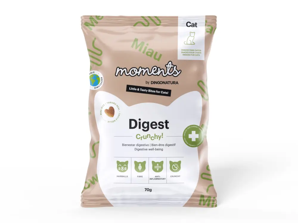 Moments – Friandises Digest Crunchy pour chats – 70g Promotion Saisonnière