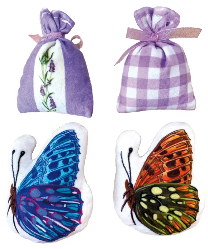 Acheter Direct Croci – Jouet Provence &agrave; M&acirc;cher avec Cataire pour Chats – x4