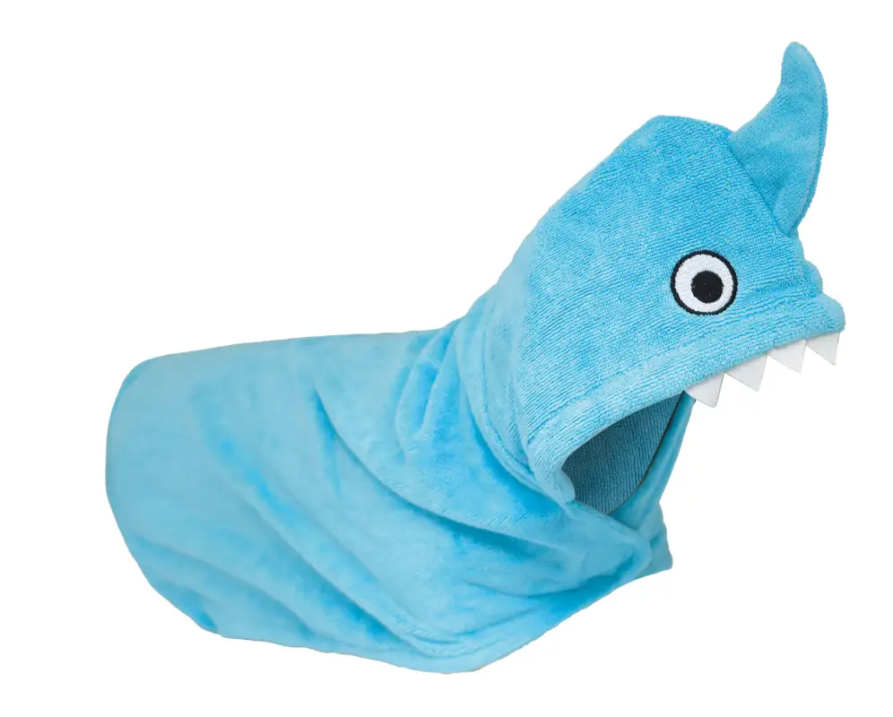 Acheter En Ligne Croci – Peignoir Requin Bleu pour Chiens