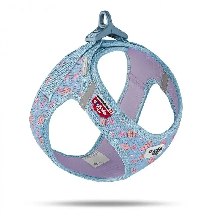 Curli – Vest Harnais Curli Boucle Air-Mesh Aqua-Fish pour Chiens – XL Super Prix