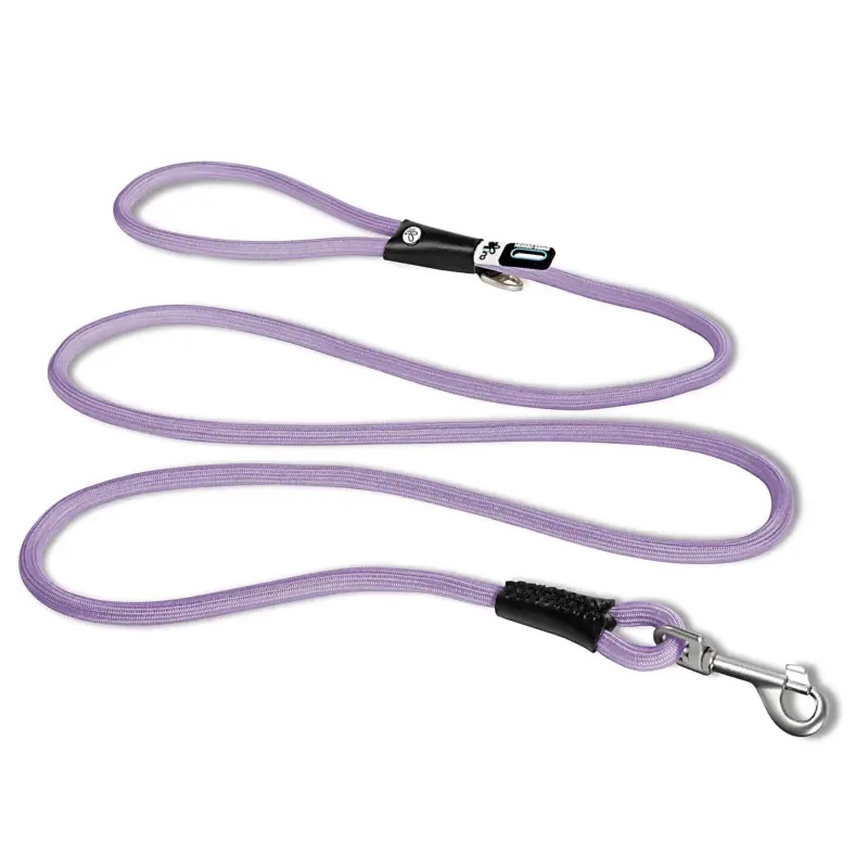 Curli – Laisse Amortissante Stretch Comfort Lavendel pour Chiens – L Achat Immédiat