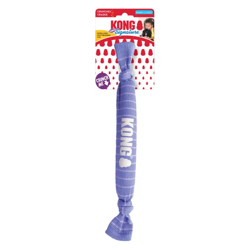 Pas Cher KONG – Jouet Boudin Signature Rope pour Chiots – S/M