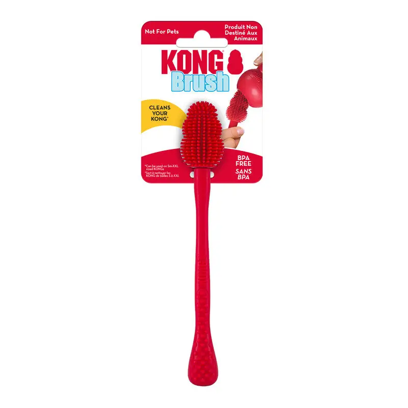 Pas Cher KONG – Jouet Brush Nettoyage Facile pour Chiens – 18cm