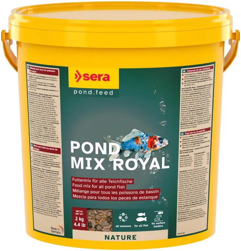 Retour Gratuit Sera – Pond Mix Royal Nature 10.000 ml – 2 kg