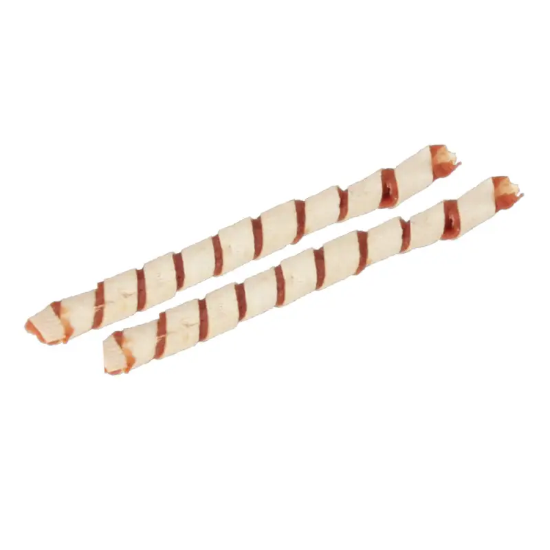 Croci – Friandises Tasty Twisted Sticks Canard et Morue pour Chiens – 80g Offre Limitée