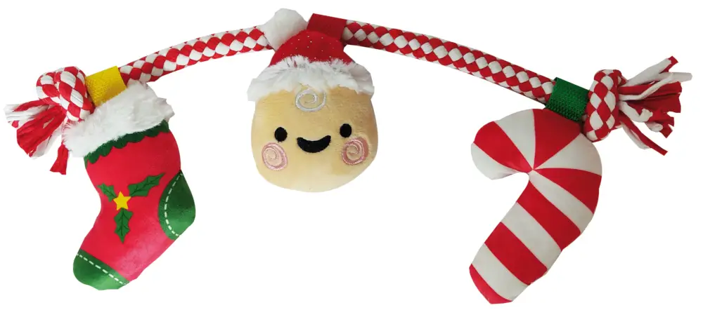 Bon Plan Croci – Jouet Corde DOG TOY XMAS CHAIN pour Chiens – 40CM