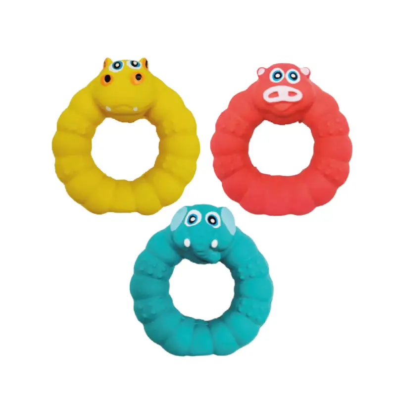 Croci – Jouet Latex Spielzeug Anneau pour Chiens – 9cm Commander Maintenant