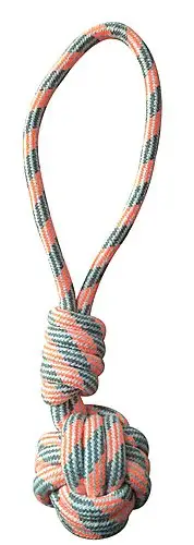 Croci – Jouet Corde avec Poign&eacute;e Orange pour Chiens – 40cm Commander Vite