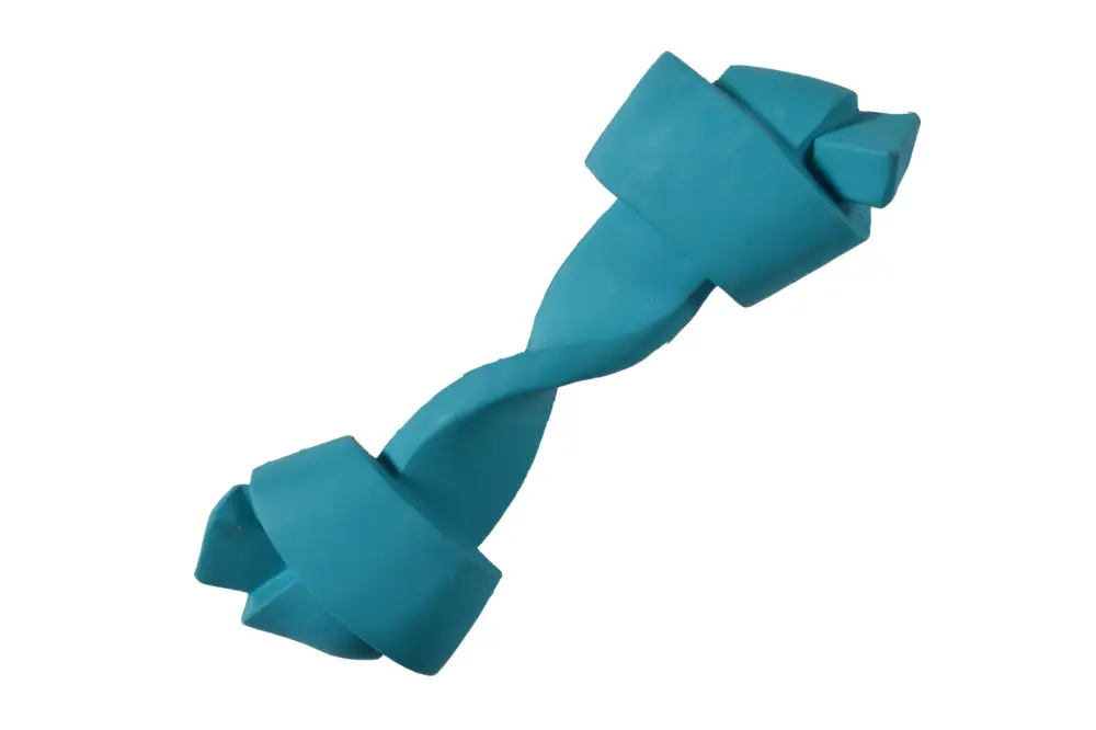 Croci – Jouet Os En Caoutchouc Bleu Pour Chiens Offre Limitée