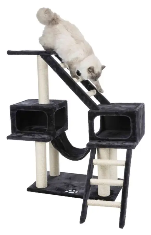 Vente Flash Trixie – Arbre &agrave; chat Malaga anthracite – 109 cm
