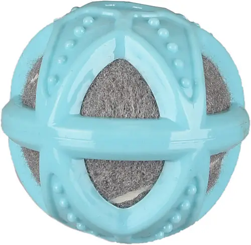 Achetez Aujourd&rsquo;hui Flamingo – Jouet Balle de Tennis Bleu/Gris pour Chiots – 8cm
