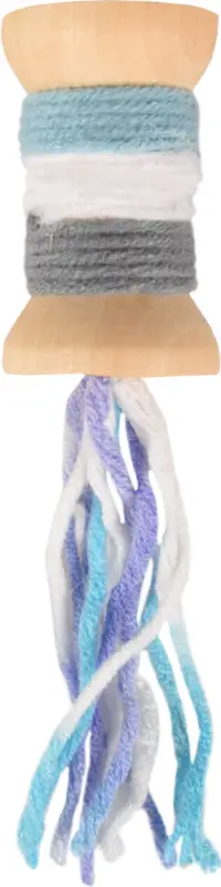 Retour Gratuit Flamingo – Jouet Yarn Rouleau Multi pour Chats – 15cm