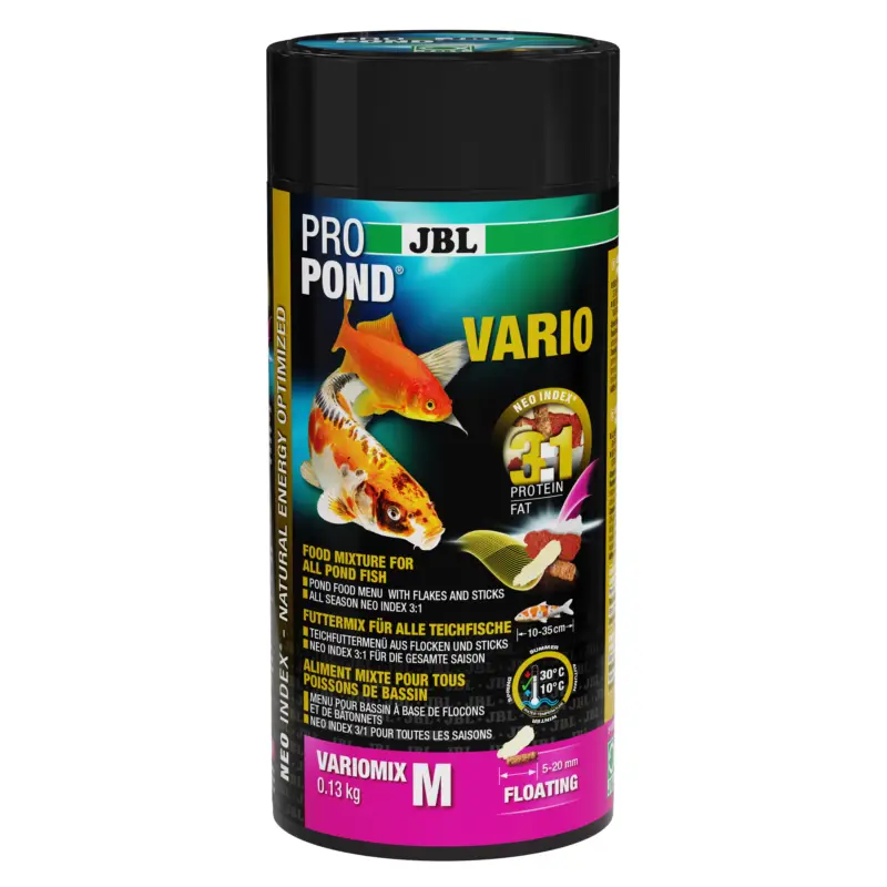 Soldes JBL – Aliment Propond Vario M pour Poissons de Bassin – 130g