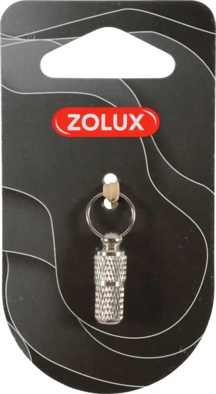 Zolux – Tube Porte Adresse M&eacute;tal pour Chiens et Chats Produit De Marque
