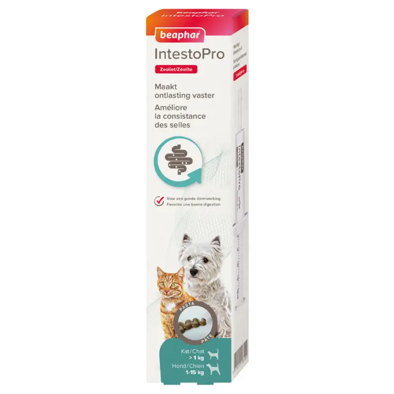 Beaphar – P&acirc;te IntestoPro pour ChatS et PetitS Chiens (< 15 kg) – 20ml Satisfait Ou Remboursé