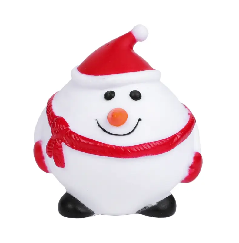 Wouapy – Jouet Balle Bonhomme de Neige Vinyl pour Chiens Populaire