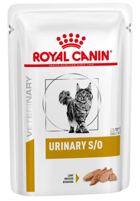 Solde Royal Canin – Sachets Veterinary Urinary S/O en Mousse pour Chats – 12x85g