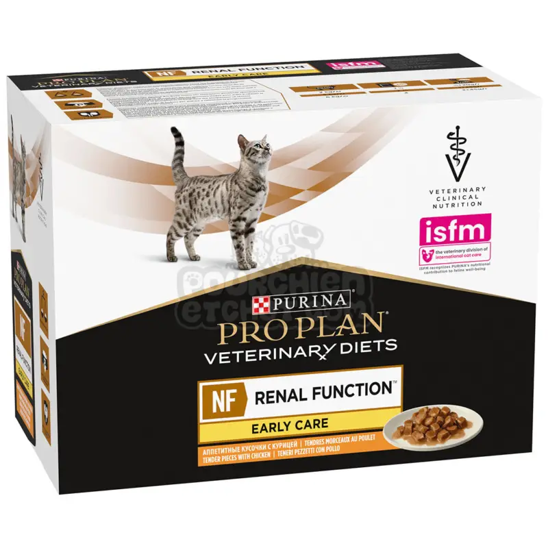 Pro Plan – Sachets Veterinary Diet Renal Function Advanced Care Poulet pour Chats – 10x85g Prix Réduit