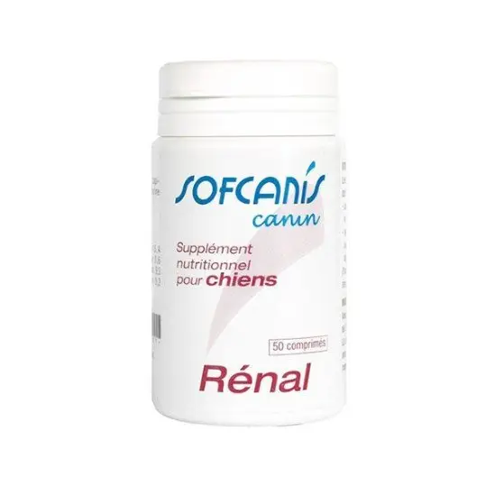 Sofcanis – Comprim&eacute;s Suppl&eacute;ment Nutritionnel R&eacute;nal pour Chiens – x50 Solde