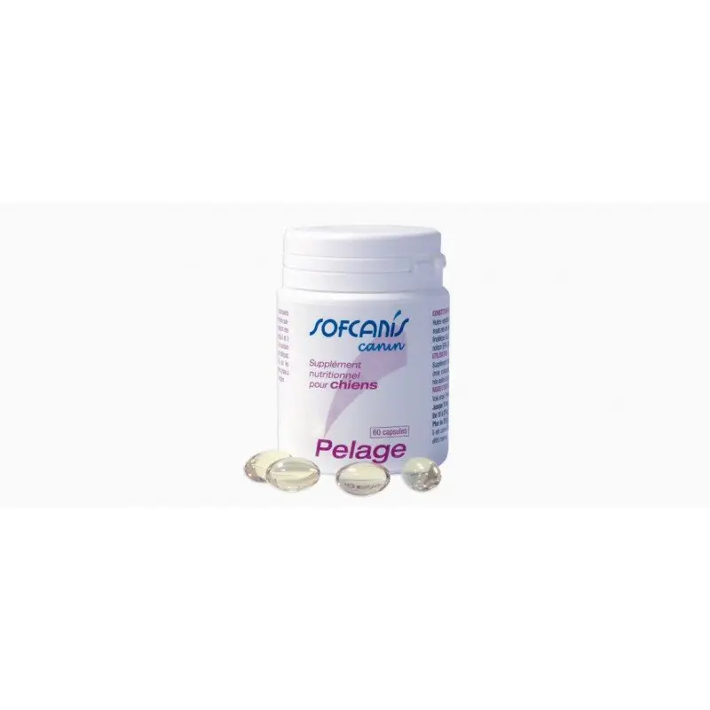 Sofcanis – Capsules Suppl&eacute;ment Nutritionnel Pelage pour Chiens – x60 Dernière Chance