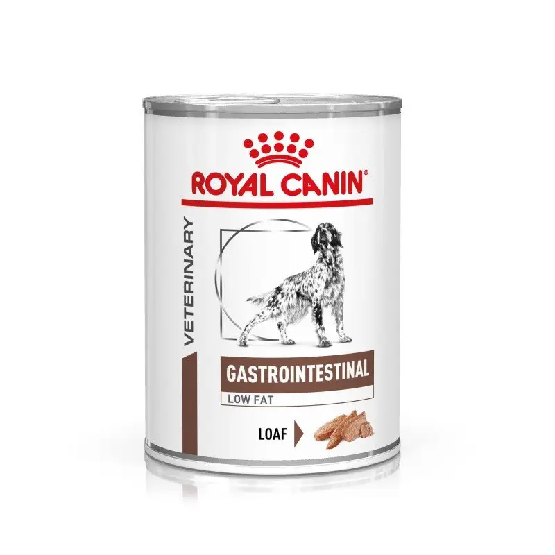 Acheter En Ligne Royal Canin – Bo&icirc;tes Veterinary Gastrointestinal Low Fat pour Chiens – 12x420g
