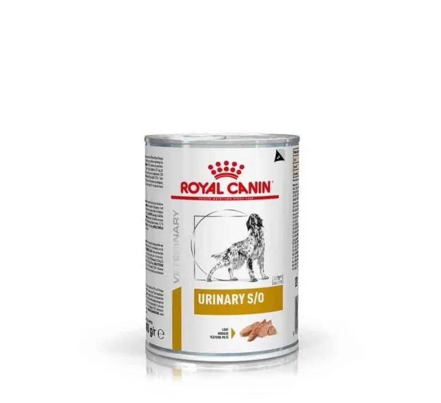 Commander Vite Royal Canin – Pat&eacute;e Veterinary Diet Urinary S/O Pour Chiens – 12x410g