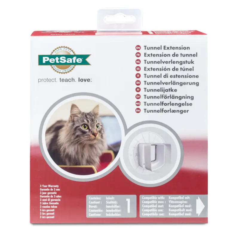Expédition Rapide PetSafe – Tunnel Extension Microship pour Chats – Blanc