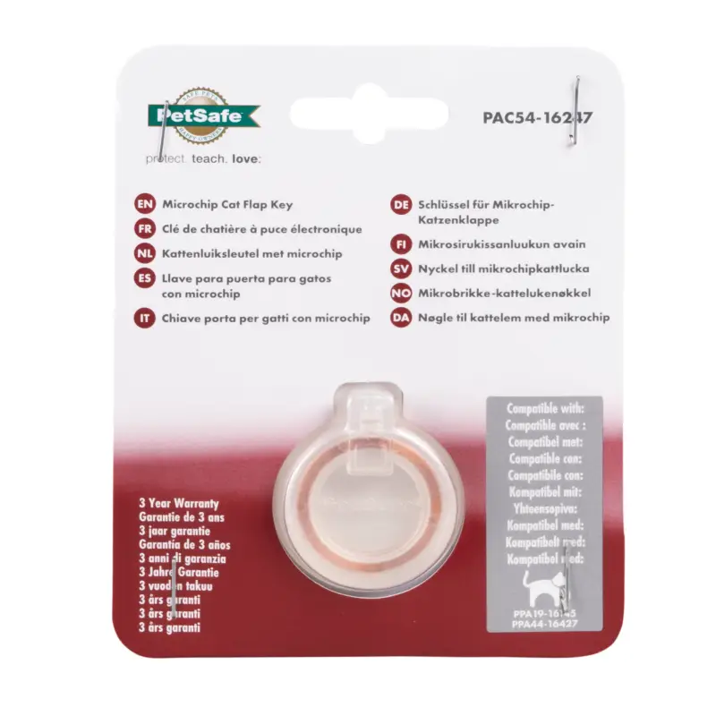 Promotion PetSafe – Clef suppl&eacute;mentaire chati&egrave;re microscopique pour Chats