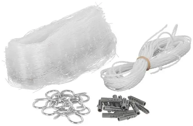 Remise Kerbl – Filet de protection transparent pour chats – 2X3m