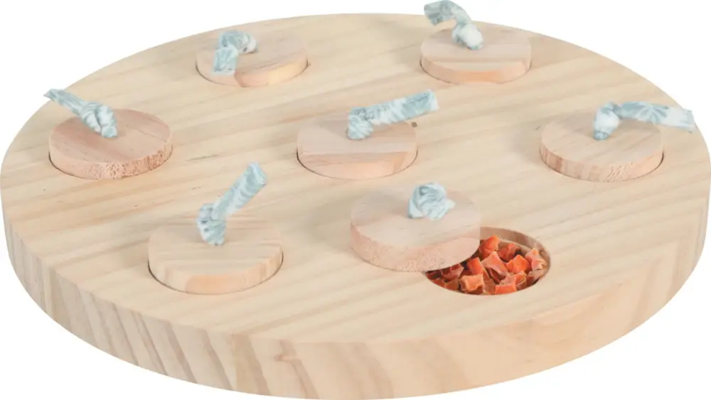 Zolux – PLATEAU FRIANDISES BOIS LAPIN NEOLIFE Nouvelle Collection