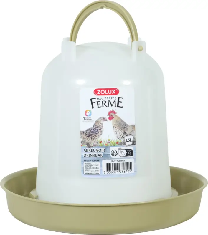 Commander Maintenant Zolux – Abreuvoir Lichen pour Basse Cour – 1,5L