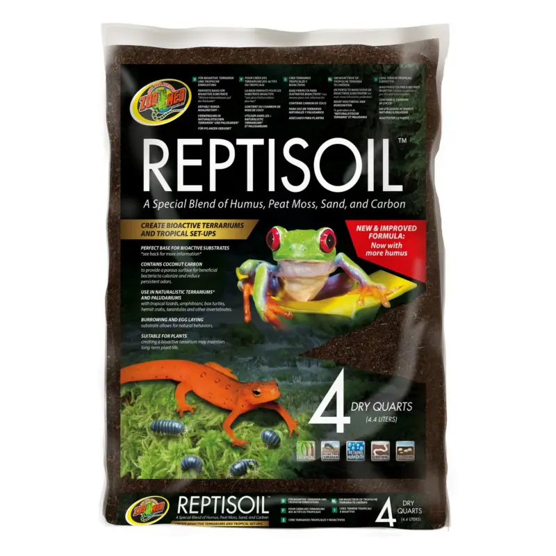 Zoomed – SUBSTRAT REPTISOIL POUR TERRARIUM – 4.4L RSS-4E Livraison Express