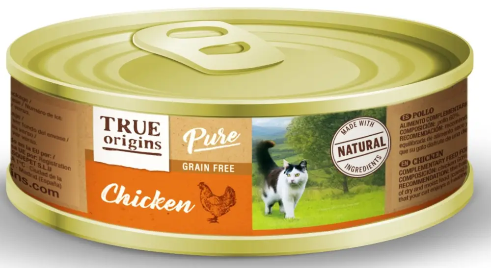 Offre Limitée True Origins Pure – Pat&eacute;e Top Cat Adult Poulet – 85g