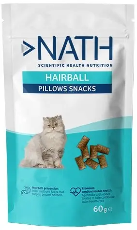 Top Vente Nath – Friandises Adult Hairball pour Chats – 60g