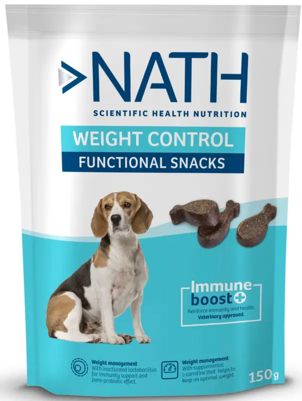 Offre Exclusive Nath – Friandises Weight Control Immune boost+ pour Chiens – 150g