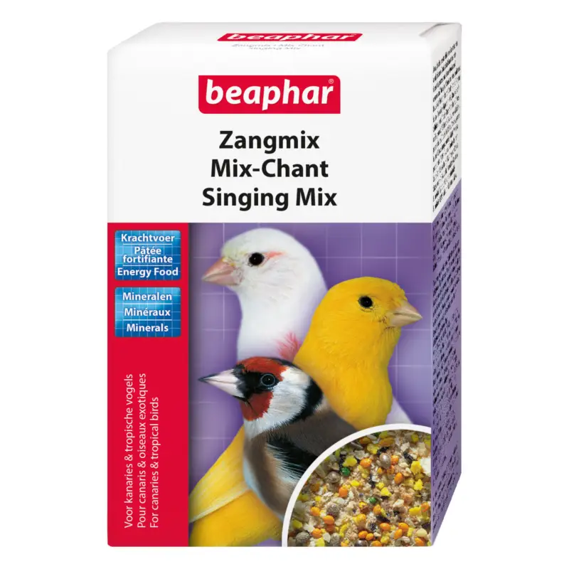 Beaphar – Mix-Chanteur, p&acirc;t&eacute;e fortifiante pour Canaris et oiseaux exotiques – 150 g Satisfait Ou Remboursé