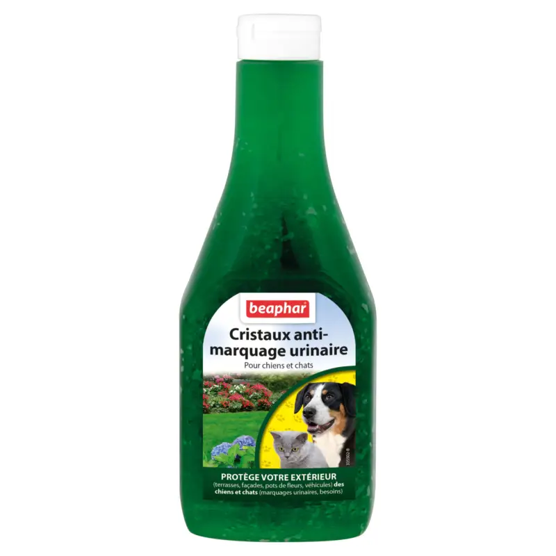 Beaphar – Cristaux anti-marquage urinaire ext&eacute;rieur pour chien et chat -480 g Promotion Saisonnière