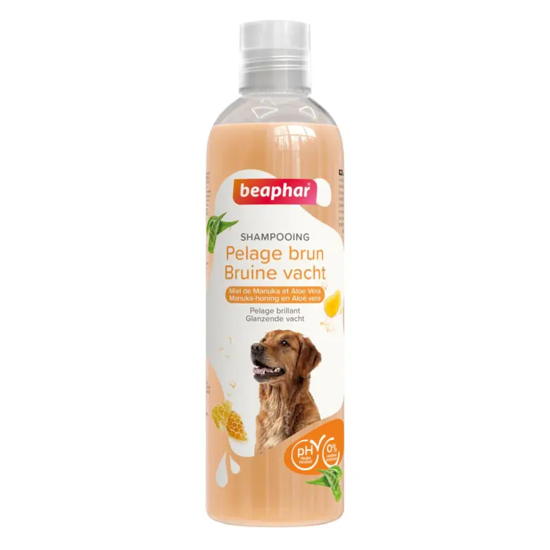 Beaphar – Shampooing Essentiel pelage brun pour chien – 250 ml Quantité Limitée