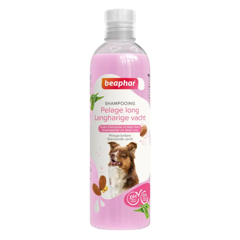 Quantité Limitée Beaphar – Shampooing Essentiel Pelage Long pour Chien