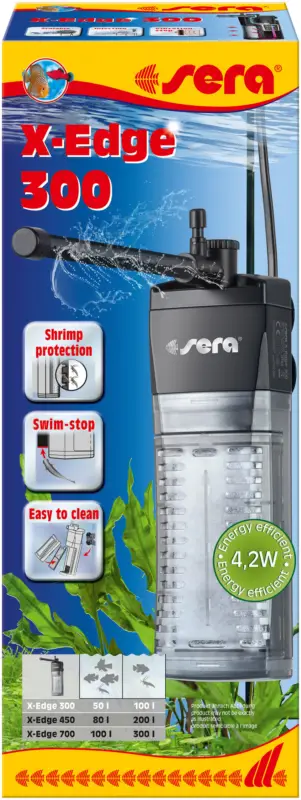 sera X-Edge 300 – filtre d'angle Livraison Express