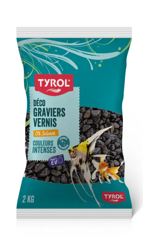 Authentique Graviers vernis noir 2 kg