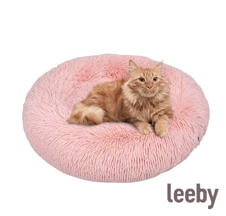 Leeby – Donut Extra Doux pour Chats – Rose Prix Cassé