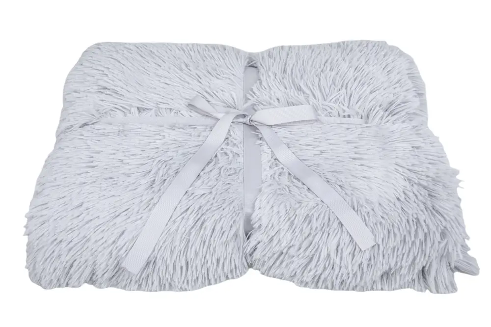 Petit Prix Leeby – Couverture Extra douce Grise pour Chiens – XXL