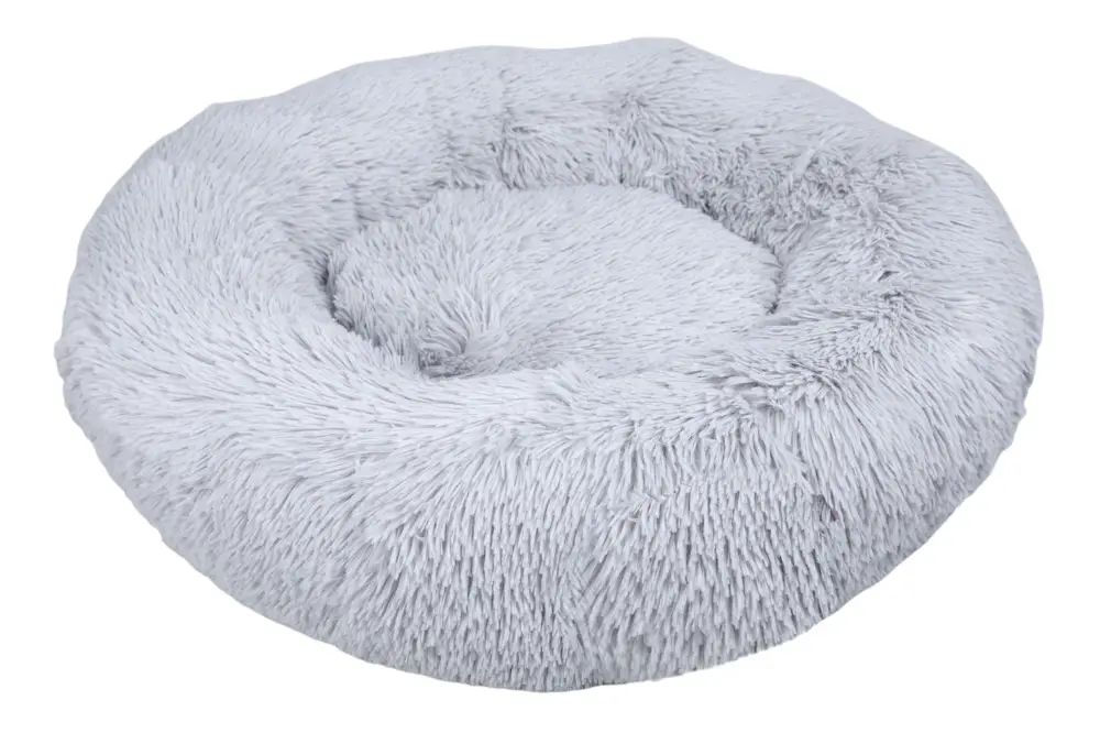Leeby – Donut Extra Doux Gris pour Chiens Haute Qualité